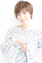 抜け感あるマッシュショートボブスタイル AKI-136|ALICe by afloatのヘアスタイル
