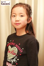 かわいいお子様カット〜綺麗にカットしてタイトロープでヘアアレンジ!!!|Cut wa Coconi (交野市美容室・美容院)のヘアスタイル