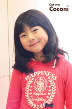 かわいいお子様カット!可愛くコテで、ゆる巻き〜|Cut wa Coconi (交野市美容室・美容院)のヘアスタイル