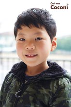 かわいいお子様カット〜今回も、スッキリとカッコよくなったね!!!|Cut wa Coconi (交野市美容室・美容院)のヘアスタイル