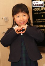 かわいいお子様カット〜サイドヘアアレンジ!かわいいポーズが、いいね☆|Cut wa Coconi (交野市美容室・美容院)のヘアスタイル