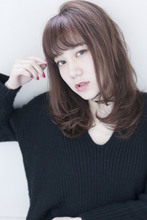 Maria by afloat大人女性ナチュラルワンカールセミディ♪30代40代50代の方も◎|Maria by afloatのヘアスタイル