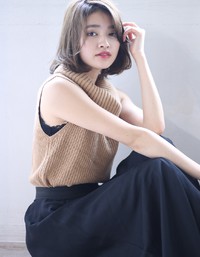 愛され小顔ボブフォギーベージュ