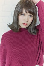 外ハネミディアムボブです!Instagram @fqk3 柏のアッシュくんで検索してください^ ^|LAVIERE by R-EVOLUTのヘアスタイル