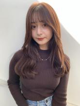 大人可愛い韓国風レイヤーカット|ACQUA omotesando 古本 慶次のヘアスタイル