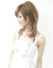 大人内巻きセミロング