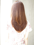 小顔に愛されストレート★うるツヤヘアー