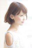 大人可愛い小顔ボブ 440【2013 秋 冬】【髪型 ヘアカタログ】【ミディアムパーマ】