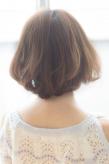 大人可愛い小顔ボブ 440【2013 秋 冬】【髪型 ヘアカタログ】【ミディアムパーマ】