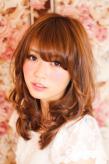 セミロング フェミニン