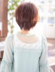 小顔ナチュラルショート