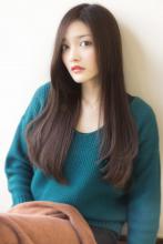 大人可愛い小顔ロングストレート 462【2013 秋 冬】【髪型 ヘアカタログ】【縮毛矯正 パーマ】|AFLOAT JAPAN 鈴木 司のヘアスタイル