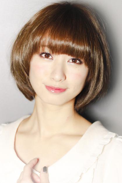 丸みのあるボブ 銀座の美容室 Afloat Japanのヘアスタイル Rasysa らしさ