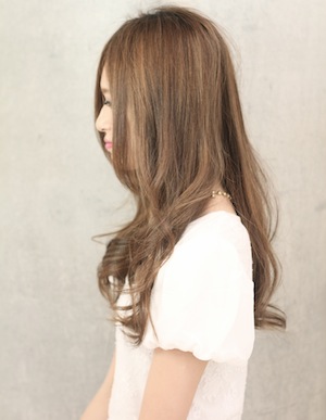 パーマロングヘアスタイル　2013冬