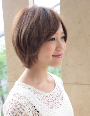 似合わせふんわり小顔ショート
