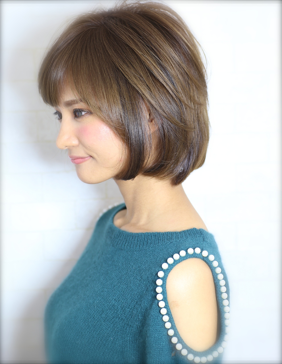 『AFLOAT RUVUA 田中』さらツヤワンレンボブヘアー