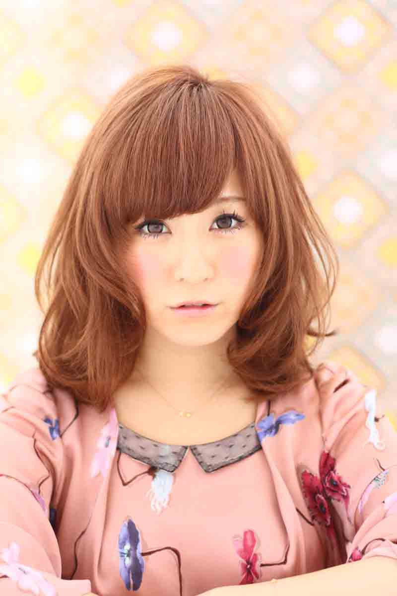 楽でかわいいミディアムボブスタイル♪