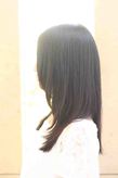 2013春 黒髪ナチュラル髪型