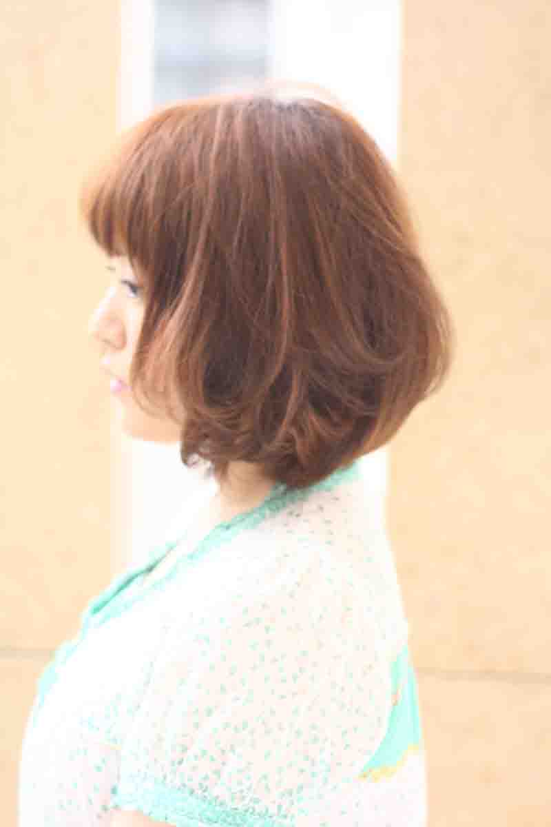 2013春夏　ボブパーマ髪型