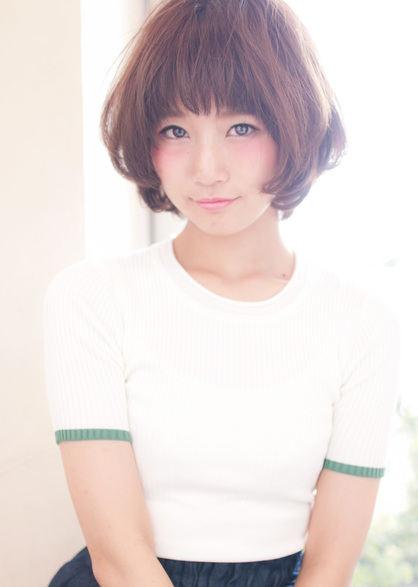 15秋 ふんわりショートボブ H 144 自由が丘 学芸大学 中目黒の美容室 Alice By Afloatのヘアスタイル Rasysa らしさ