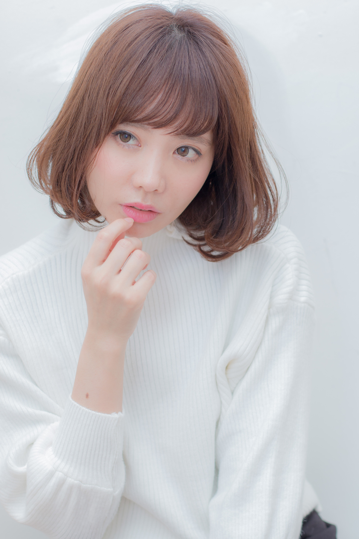 大人かわいい重ためボブ K-149