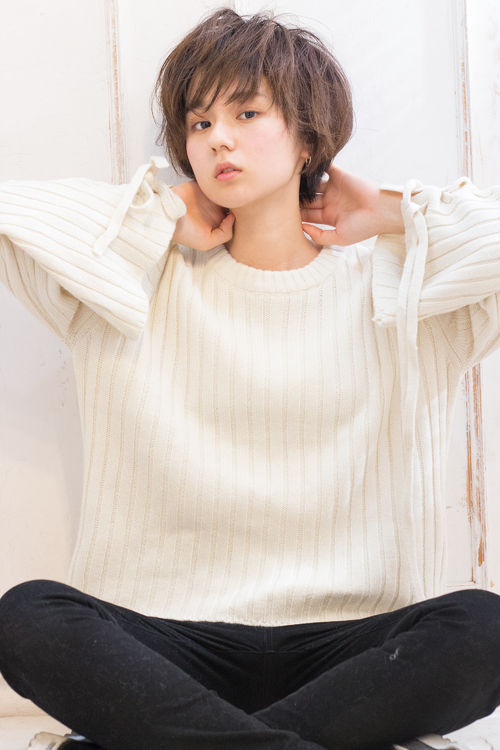 長澤まさみ風キュート外はねフェアリーショート AKI-247