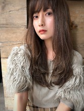 ツヤ髪セミロング こっくり秋色【yー395】|ALICe by afloatのヘアスタイル