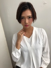 大人のハンサムショート【ラベンダーグレー】U-238|ALICe by afloatのヘアスタイル