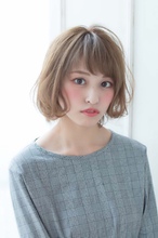 簡単スタイリングボブ【ラベンダーグレー】U-293|ALICe by afloatのヘアスタイル