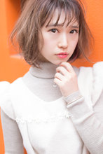 ゆるふわシースルーバングインナーカラーショートスタイル AKI-563|ALICe by afloatのヘアスタイル