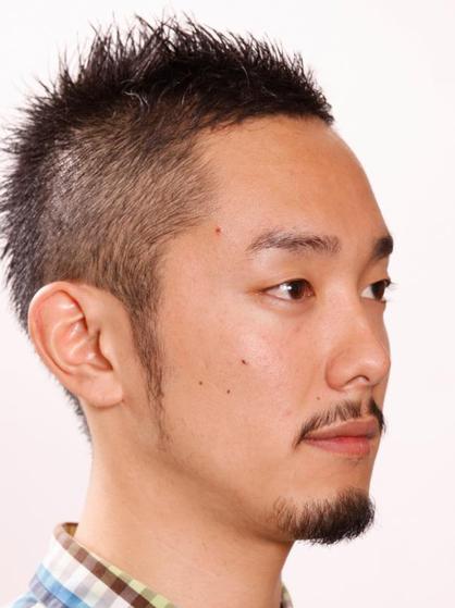 顔型バランスを意識した男のボウズ 恵比寿 代官山の美容室 Arc のメンズヘアスタイル Rasysa らしさ