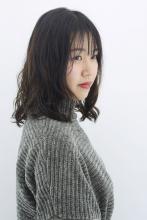 軟毛ダメージ毛でもかかるウェーブパーマ|Raffine 三宮のヘアスタイル