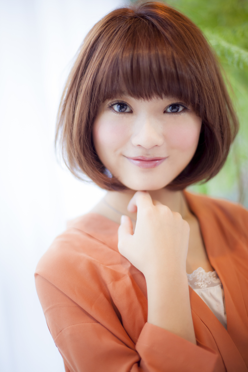 フェミニンマッシュボブ
