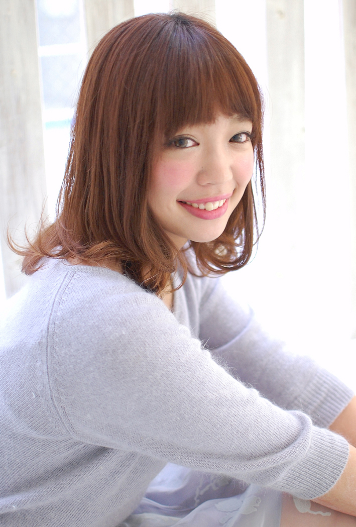 【CARE】ふんわり可愛いフェミニンボブ