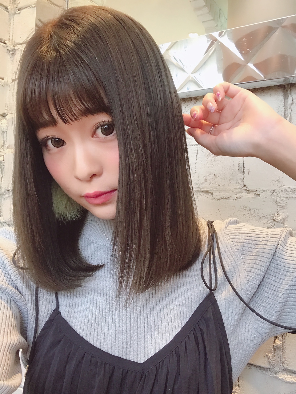 オルチャン風サラサラミディ