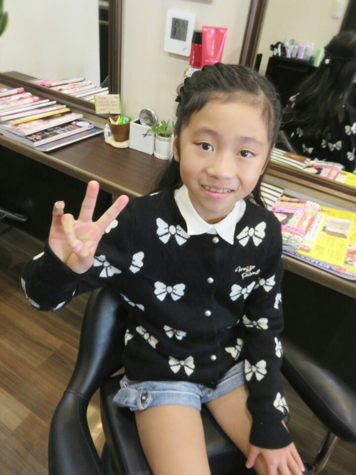 かわいいお子様カットとセット！