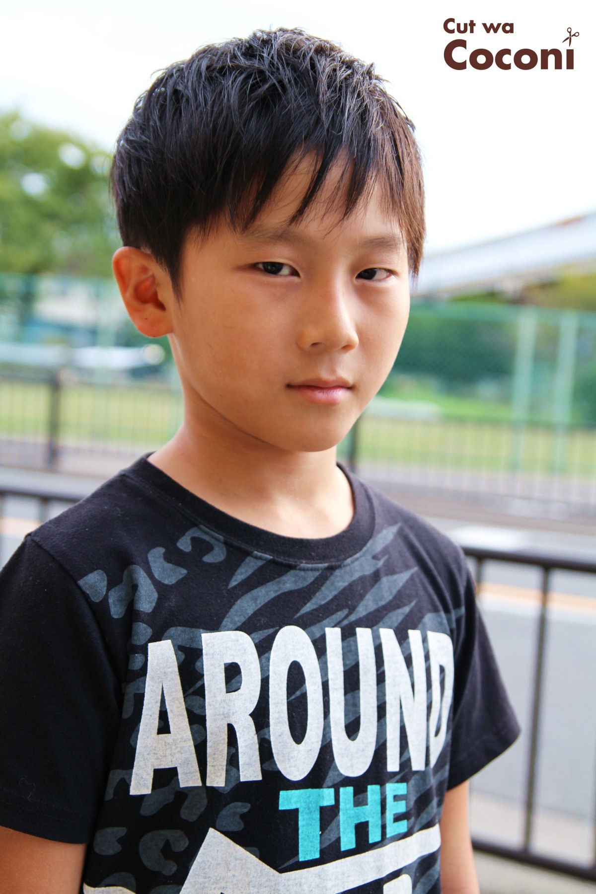 かわいいお子様カット！スッキリかっこよくカット～凛々しい感じの男の子ですね！！