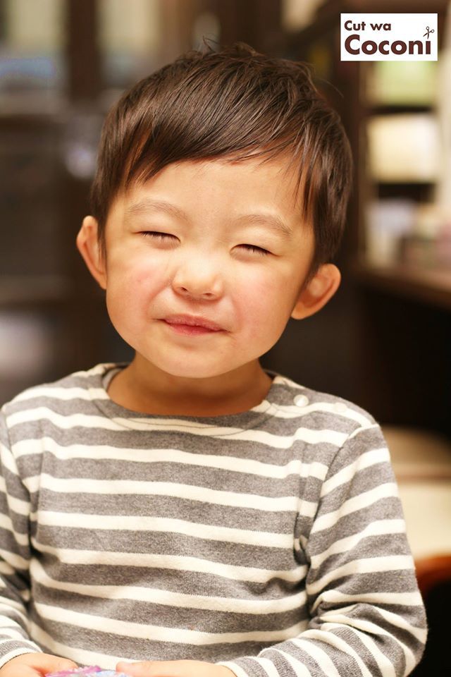 かわいいお子様カット～めっちゃ、可愛い男の子です。