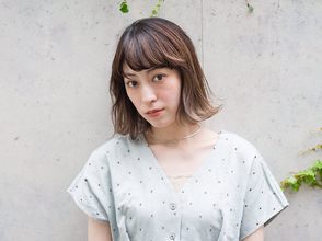 ザックリ「ハイライト」が新鮮☆グラデーションカラー|DaB OMOTESANDOのヘアスタイル