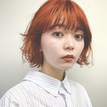 美肌オレンジ「ビタミンカラー」|DaB OMOTESANDOのヘアスタイル