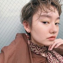 透けバングがおしゃれなベリショヘア|DaB OMOTESANDOのヘアスタイル