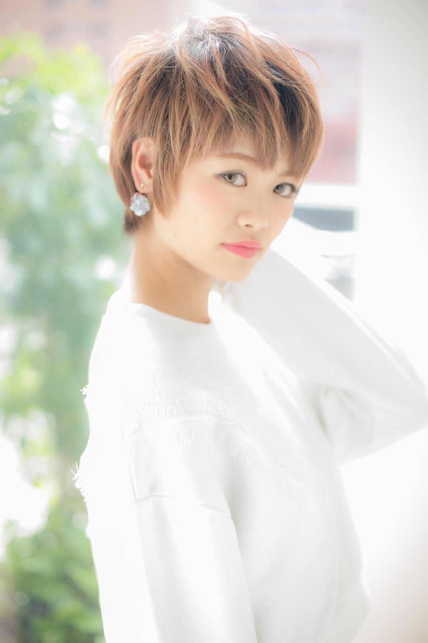 【Euphoria】横顔が超絶キレイな♪首がキレイに見えるショート