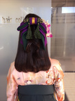 卒業式のまとめ髪！清楚なハーフアップスタイル！！！