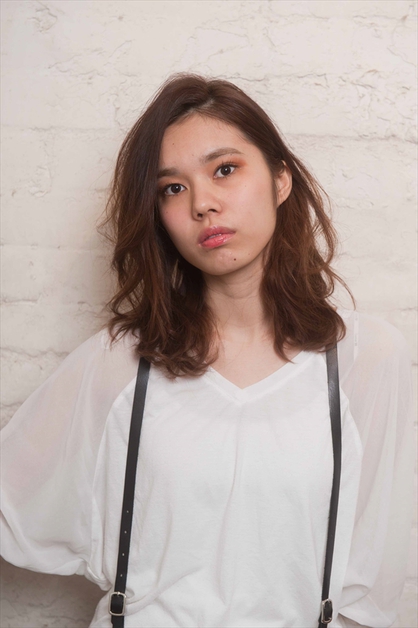 佐田真由美風グランジミディー 青山 表参道の美容室 Minx 青山店の