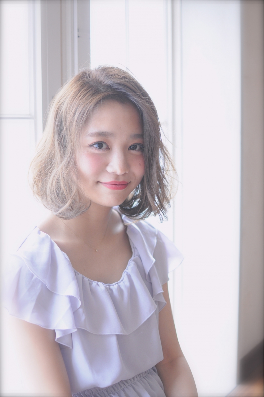 【コンテスト受賞作品】比留川游風　ナチュラルSWEETボブ
