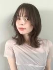 大人女性人気!ナチュラルくびれレイヤーミディアム