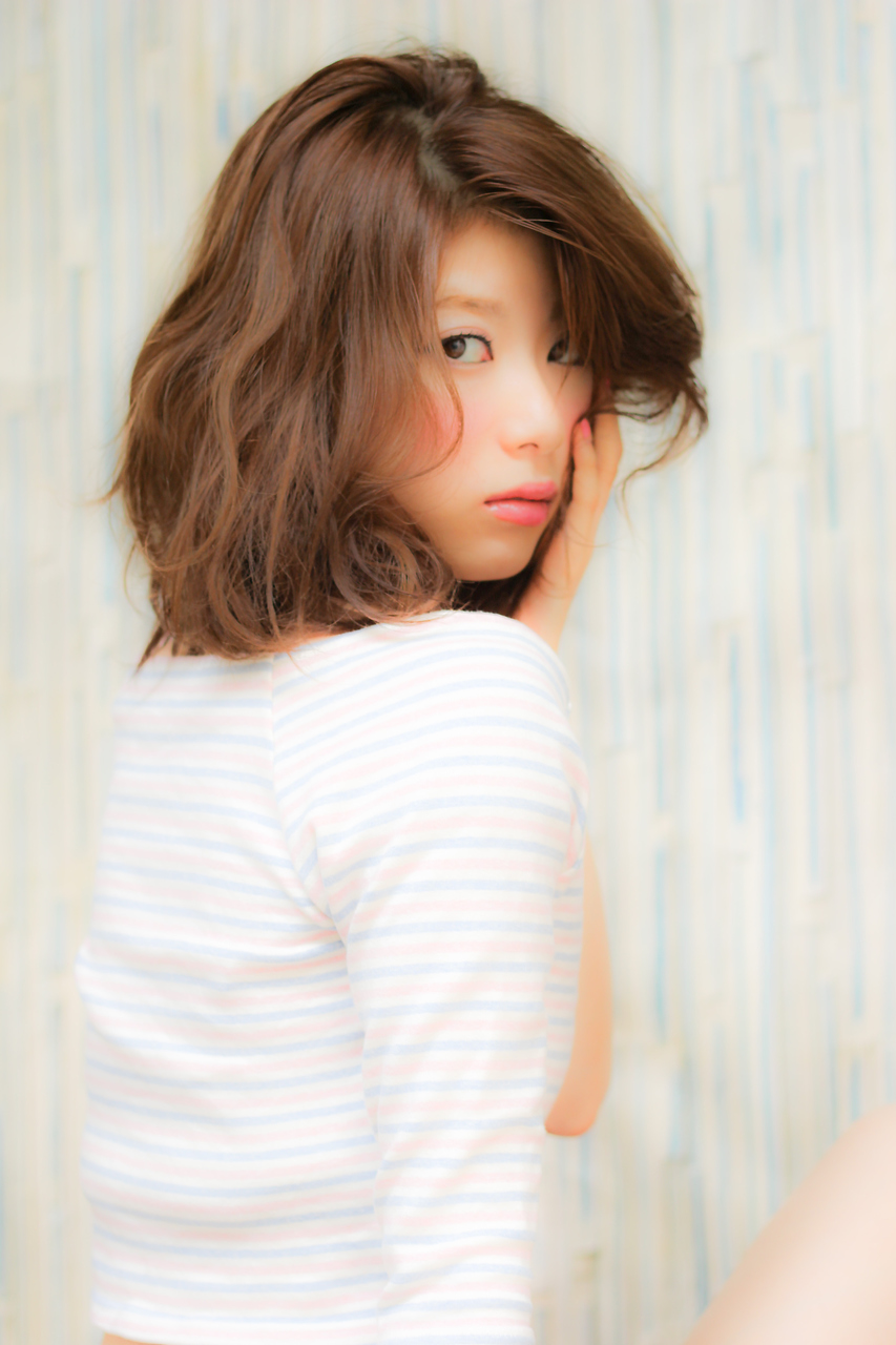 絶対、パーマで失敗しない! アンニュイかきあげウェーブ