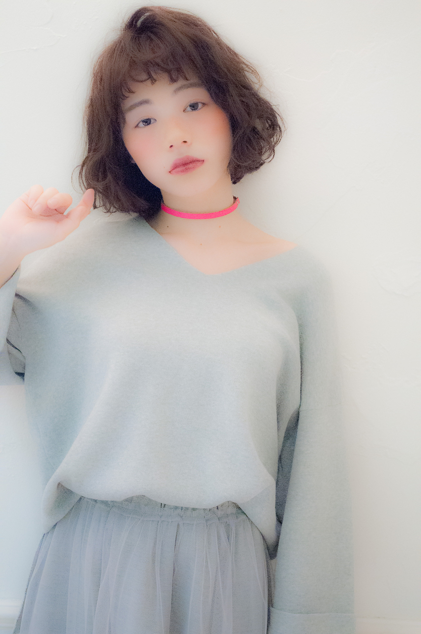大人レディなカジュアルボブ