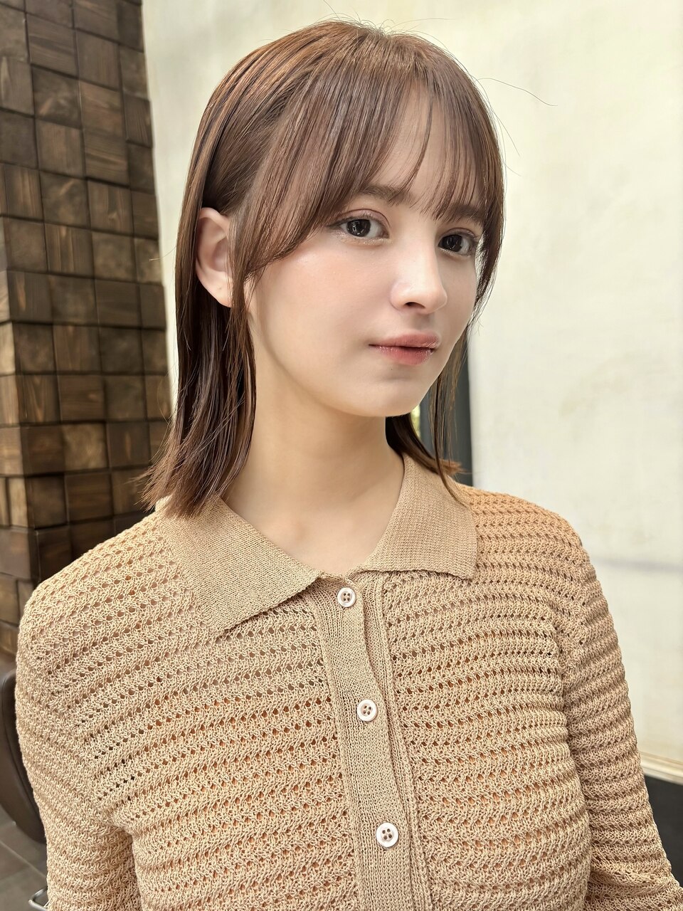外はねストレート