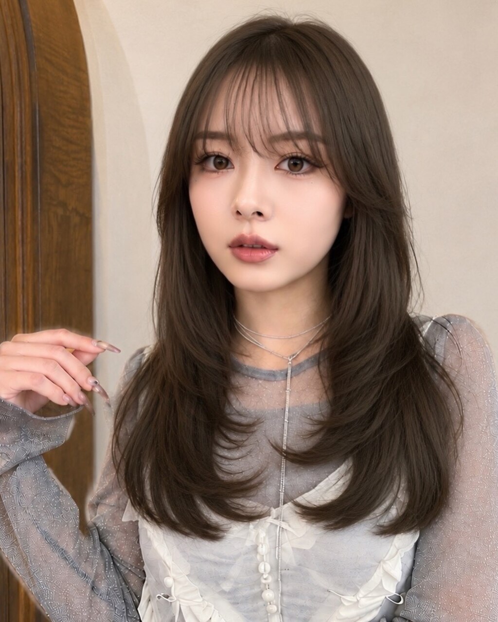 シースルーバング韓国レイヤー